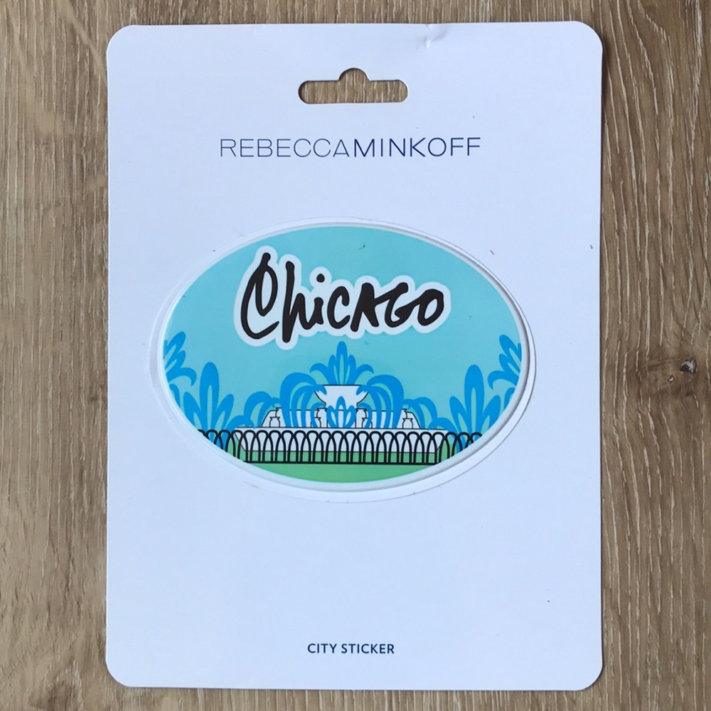 Rebecca Minkoff “Chicago” Luggage Sticker